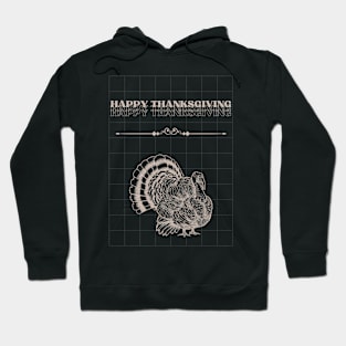 happy thanks giving Hoodie